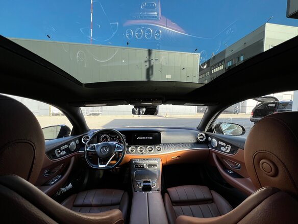 2017 Mercedes-Benz E-Класс 400 V (W213, S213, C238), чёрный, 3680000 рублей - вид 6