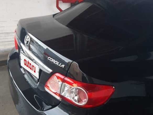 2011 Toyota Corolla X (E140, E150) Рестайлинг, чёрный, 870000 рублей - вид 10