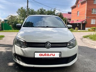 2013 Volkswagen Polo V, белый, 487000 рублей, вид 1