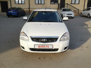 2014 Lada (ВАЗ) Priora I Рестайлинг, белый, 620000 рублей, вид 2
