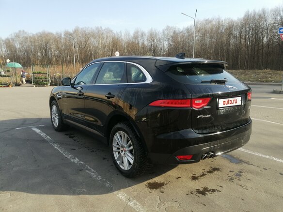 2018 Jaguar F-Pace I, чёрный - вид 5