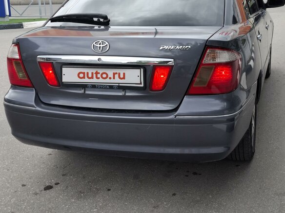 2002 Toyota Premio I (T24), серый, 755000 рублей - вид 4
