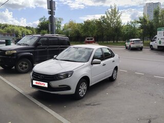 2018 Lada (ВАЗ) Granta I Рестайлинг, белый, 390000 рублей, вид 1