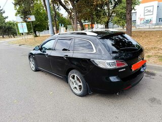 2008 Mazda 6 II (GH), чёрный, 850000 рублей, вид 3