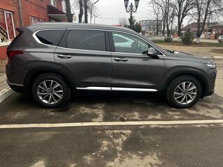 2019 Hyundai Santa Fe IV, серый, 3400000 рублей, вид 3