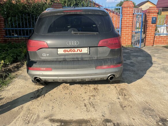 2012 Audi Q7 I (4L) Рестайлинг, чёрный, 2100000 рублей - вид 2