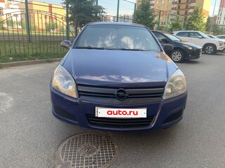 2007 Opel Astra H Рестайлинг, синий, 420000 рублей, вид 2