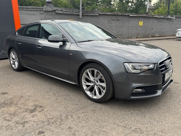 2015 Audi A5 I (8T) Рестайлинг, серый, 2200000 рублей - вид 2