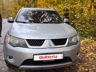 2008 Mitsubishi Outlander II, серебристый, 1000000 рублей, вид 2