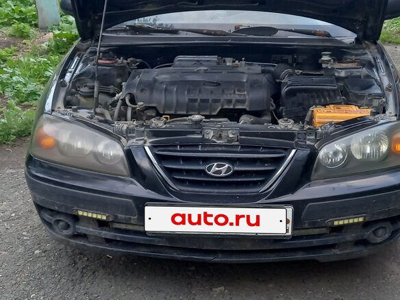 2005 Hyundai Elantra III (XD2) Рестайлинг, чёрный, 305000 рублей