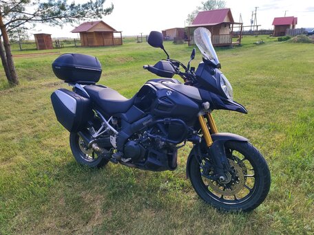 2014 Suzuki V-Strom 1000, чёрный, 895000 рублей, вид 1