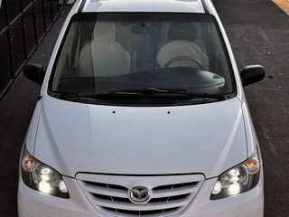 2006 Mazda MPV II (LW) Рестайлинг, белый, 870000 рублей, вид 3