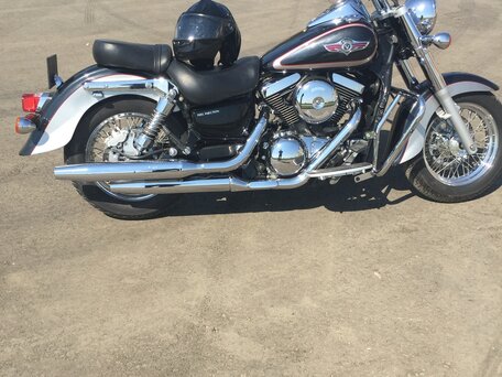 2001 Kawasaki VN1500 Vulcan, чёрный, 650000 рублей, вид 3
