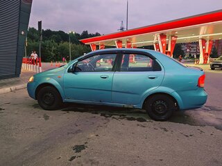 2004 Chevrolet Aveo I, синий, 230000 рублей, вид 4