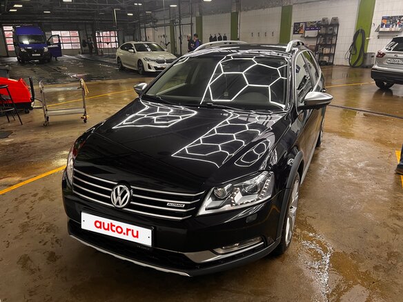 2013 Volkswagen Passat Alltrack B7, чёрный - вид 6