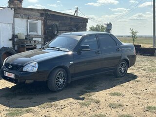 2014 Lada (ВАЗ) Priora I Рестайлинг, чёрный, 575000 рублей, вид 4