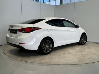 2013 Hyundai Elantra V (MD) Рестайлинг, белый, 1155000 рублей, вид 5