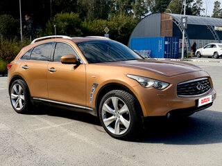 2008 Infiniti FX35 II (S51), бежевый, 1680000 рублей, вид 4