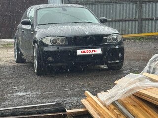 2007 BMW 1 серии 130i I (E81/E82/E87/E88), чёрный, 1750000 рублей, вид 2