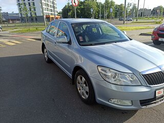 2009 Skoda Octavia II (A5) Рестайлинг, голубой, 850000 рублей, вид 3