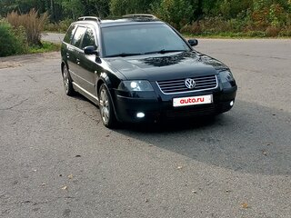 2002 Volkswagen Passat B5 Рестайлинг, чёрный, 485000 рублей, вид 1
