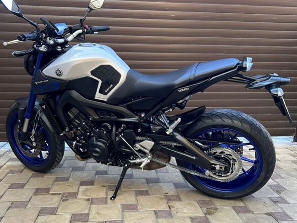2016 Yamaha MT-09 (FZ-09), синий, 799000 рублей - вид 1
