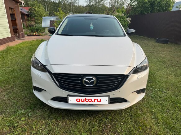 2016 Mazda 6 III (GJ) Рестайлинг, белый, 2250000 рублей - вид 2