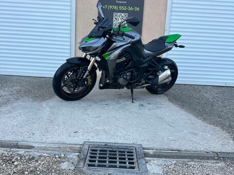 2014 Kawasaki Z 1000, серебристый, 910000 рублей, вид 1