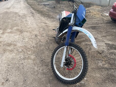 1993 Yamaha DT125, синий, 170000 рублей, вид 3
