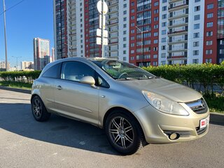 2007 Opel Corsa D, золотистый, 450000 рублей, вид 2