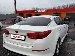 2015 Kia Optima III Рестайлинг, белый, 1700000 рублей, вид 5