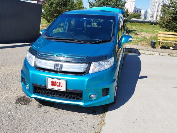 2013 Honda Freed Spike I Рестайлинг, синий, 1200000 рублей