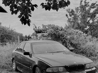 2000 BMW 5 серии 523i IV (E39), чёрный, 440000 рублей, вид 1