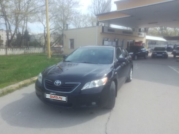 2006 Toyota Camry VI (XV40), чёрный