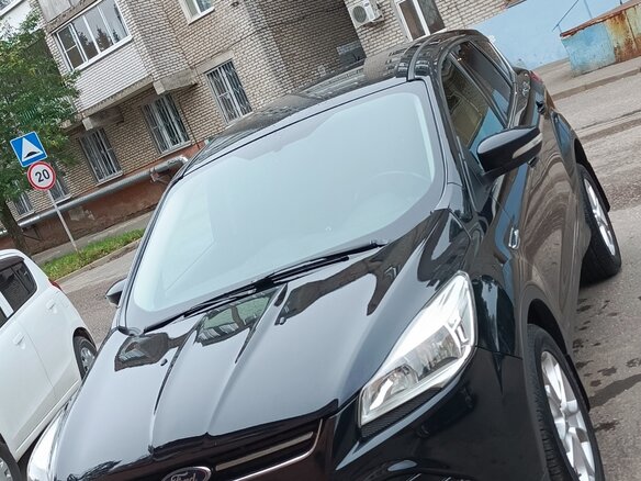 2015 Ford Kuga II, чёрный, 1250000 рублей