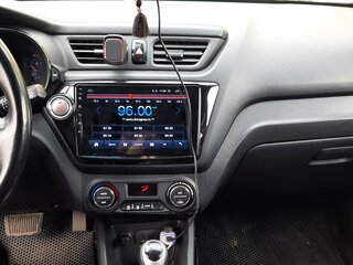 2014 Kia Rio 4-speed III, чёрный, 850000 рублей, вид 5