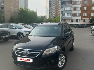2011 Volkswagen Tiguan I, чёрный, 1200000 рублей, вид 4