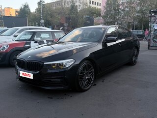 2019 BMW 5 серии 520d VII (G30/G31/G38), чёрный, 2790000 рублей, вид 1