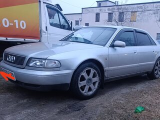 1998 Audi A8 I (D2), серебристый, 500000 рублей, вид 2
