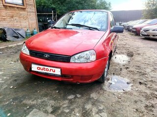 2007 Lada (ВАЗ) Kalina I, красный, 115000 рублей, вид 3
