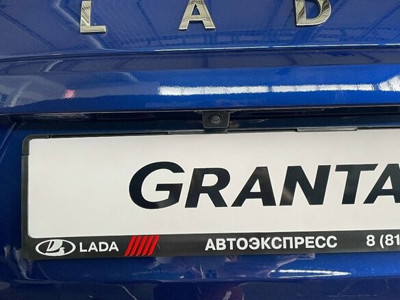 2026 Lada (ВАЗ) Granta I Рестайлинг, синий, 1208000 рублей - вид 8