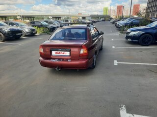 2004 Hyundai Accent ТагАЗ II, красный, 290000 рублей, вид 3
