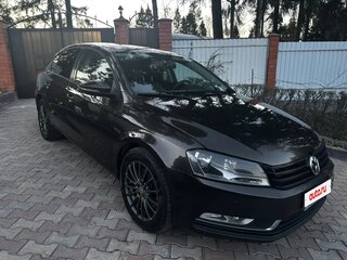 2012 Volkswagen Passat B7, коричневый, 860000 рублей, вид 3