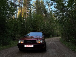 1992 Audi 100 IV (C4), красный, 240000 рублей, вид 5