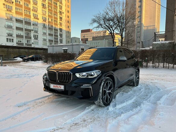 2019 BMW X5 M50d IV (G05/G18), синий, 6900000 рублей