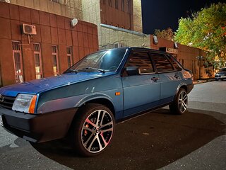 2000 Lada (ВАЗ) 21099, синий, 470000 рублей, вид 1