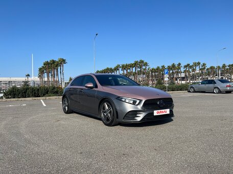 2018 Mercedes-Benz A-Класс 200 IV (W177), серый, вид 3