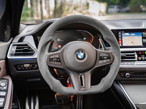 2020 BMW 3 серии M340i xDrive VII (G2x), синий, 5000000 рублей - вид 8