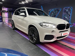 2014 BMW X5 40d III (F15), белый, 3800000 рублей, вид 1