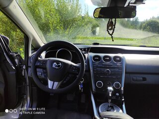 2011 Mazda CX-7 I Рестайлинг, серебристый, 1200000 рублей, вид 4